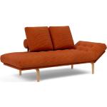 Reduzierte Orange Minimalistische Innovation Living Rollo Design Schlafsofas aus Cord 