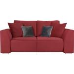Reduzierte Rote Moderne Inosign Zweisitzer-Sofas Breite 150-200cm, Höhe 50-100cm, Tiefe 100-150cm 2 Personen 