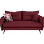 Rote Moderne Inosign Retro Sofas mit Armlehne Breite 150-200cm, Höhe 50-100cm, Tiefe 100-150cm 3 Personen 