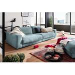 INOSIGN Big-Sofa Enisa, Kuschelig, gemütlich, weich, in 5 Farben, mit Zierkissen blau XXL Sofas Couches Wohnzimmer