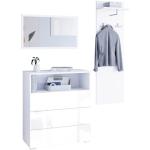 Reduzierte Weiße Moderne Inosign Nachhaltige Garderoben Sets & Kompaktgarderoben matt 3-teilig 