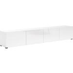 Reduzierte Weiße Inosign Lowboards Hochglanz Breite 200-250cm, Höhe 0-50cm, Tiefe 0-50cm 