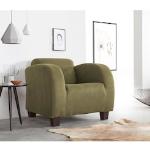 INOSIGN Sessel Cuba, mit geschwungenen Armlehnen grün Loungesessel Wohnzimmer