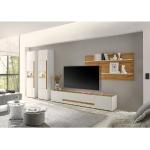 Reduzierte Weiße Moderne Inosign Wohnzimmermöbel Breite 400-450cm, Höhe 150-200cm, Tiefe 0-50cm 