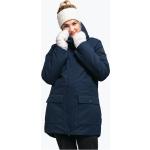 Blaue Atmungsaktive Schöffel Rotterdam Winterjacken aus Polyester mit Kapuze für Damen Größe XXL 
