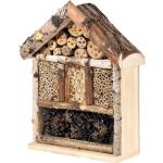 Rustikale Insektenhotels & Insektenhäuser aus Birkenholz 