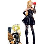 Inspiriert von Todesmeldung Misa Anime Cosplay Kostüme Japanisch Cosplay-Anzüge Kleider Kleid Handschuhe Socken Für Damen / Halsketten / Gothic Style / Halsket Lightinthebox