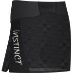 InStinct - Laufrock 2-in-1 - Trail-Skirt Noir für Damen - Größe M - schwarz
