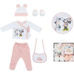 Rosa Interbaby Entenhausen Minnie Maus Erstausstattungen für Babys aus Baumwolle 5-teilig 