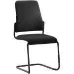 Schwarze Interstuhl Goal Konferenzstühle & Besucherstühle stapelbar Breite 0-50cm, Höhe 0-50cm, Tiefe 0-50cm 2-teilig 