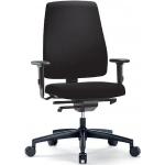 Schwarze Interstuhl Goal Bürostühle & Schreibtischstühle mit verstellbarer Rückenlehne Breite 50-100cm 