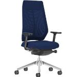 Cobaltblaue Bürostühle & Schreibtischstühle mit Armlehne 
