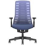 Cobaltblaue Interstuhl Bürostühle & Schreibtischstühle mit Armlehne 