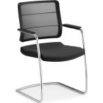 Interstuhl AirPad Konferenzstühle & Besucherstühle aus Leder stapelbar Breite 0-50cm, Höhe 0-50cm, Tiefe 0-50cm 4-teilig 