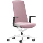 Pinke Interstuhl Ergonomische Bürostühle & orthopädische Bürostühle  aus Nappaleder Breite 0-50cm, Höhe 50-100cm, Tiefe 50-100cm 