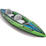 Intex Challenger K2 Kajak Kanu Schlauchboot Wassersport 2 Personen grün 1B-Ware