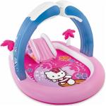 Kinder Swimming Pool und Planschbecken mit Wasserspielfunktion 'Hello Kitty' - Intex
