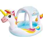 Intex Unicorn Spray Pool für Kinder ab 2 Jahren, 254x132x109cm