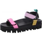 Pinke Inuovo Schuhe mit Klettverschluss in Normalweite aus Leder für den für den Sommer 