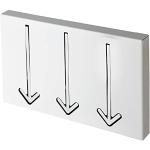 Weiße Moderne invicta interior Arrow Wandgarderoben Design lackiert aus Metall Breite 0-50cm, Höhe 0-50cm, Tiefe 0-50cm 