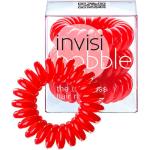 Rote invisibobble Haargummis aus Kunstharz 3-teilig 