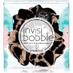 Goldene Animal-Print Elegante invisibobble Scrunchies aus Stoff für Damen 1-teilig 