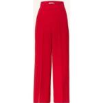 Rote InWear Marlenehosen mit Reißverschluss aus Polyester für Damen Größe S 