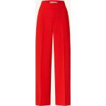 Rote InWear Marlenehosen mit Reißverschluss aus Polyester für Damen Größe M 