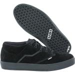 Schwarze ION MTB Schuhe mit Schnürsenkel aus Veloursleder Größe 46 