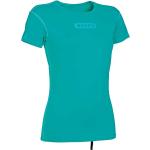 Türkise Langärmelige ION T-Shirts aus Polyester für Damen Größe XL 