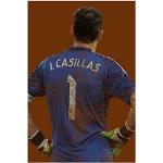 Iooie GemäLde Auf Leinwand Iker Casillas Fußball für Veranda Dekor Wandkunst Malerei Poster Druckt Bilder 23.6"x31.5"(60x80cm) Kein Rahmen