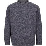 Marineblaue Kaschmir-Pullover aus Wolle für Herren Größe M 