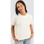 Reduzierte Weiße Bestickte Skater IRIEDAILY Bio T-Shirts für Damen Größe XS 