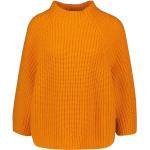 Orange Iris von Arnim Kaschmir-Pullover für Damen Größe L für den für den Herbst 