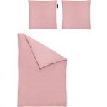 Reduzierte Rosa Unifarbene IRISETTE Nachhaltige Bettwäsche aus Textil 135x200 