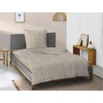 Braune IRISETTE Nachhaltige Bettwäsche Sets & Bettwäsche Garnituren 135x200 