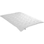 Weiße Gesteppte IRISETTE Nachhaltige Steppbetten aus Textil maschinenwaschbar 135x200 