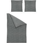 Grüne IRISETTE Nachhaltige Bettwäsche Sets & Bettwäsche Garnituren mit Reißverschluss aus Baumwolle 135x200 