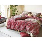 Rote IRISETTE Nachhaltige Bettwäsche Sets & Bettwäsche Garnituren aus Mako-Satin 80x80 