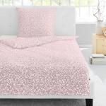 Rosa IRISETTE Nachhaltige Seersucker Bettwäsche aus Baumwolle 155x200 