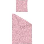 Pinke IRISETTE Nachhaltige Seersucker Bettwäsche aus Baumwolle 155x220 