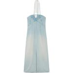 Reduzierte Blaue Iro Midi Bandage-Kleider & Bodycon-Kleider mit Reißverschluss aus Baumwolle enganliegend für Damen Größe XS für den für den Sommer 