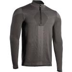Reduzierte Graue Herrenfleecepullover & Herrenfleeceshirts mit Reißverschluss aus Fleece Größe XL für den für den Winter 