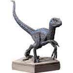 Iron Studios Jurassic World - Velociraptor Blue Icons statuen