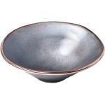 Silberne Asiatische Runde Kochschüsseln aus Keramik mikrowellengeeignet 