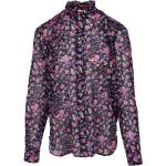 Pinke Isabel Marant Étoile Stehkragen Festliche Blusen aus Baumwolle für Damen Größe M 