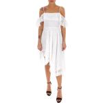 Weiße Isabel Marant Étoile Schulterfreie Schulterfreie Kleider aus Baumwolle für Damen Größe M 