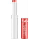 Peachfarbene IsaDora Vegane Lippenbalsame Glossy mit Shea Butter für Damen 