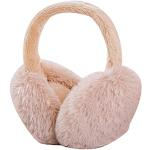 Beige Elegante Isaken Ohrenschützer & Ohrenwärmer für Damen für den für den Winter 