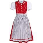 Rote Isar Trachten Kinderfestkleider für Mädchen Größe 158 